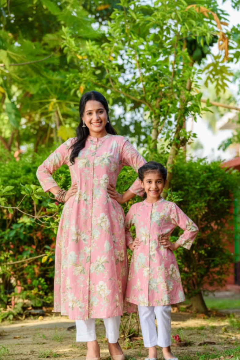 Mother–Daughter Combo Dresses